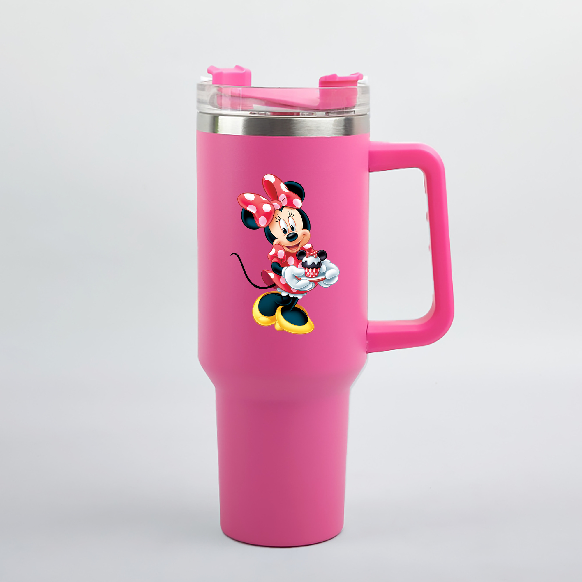 （画像用） ミッキーマウス Mickey Mouse 1200mL車用タンブラー（カラープリント）